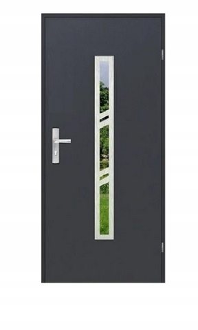 DRZWI WEJŚCIOWE TECHNICZNE APOLLO 12 90 Prawe