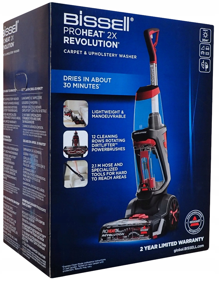 Vysavač na koberce Bissell 1858N ProHeat 2x Revolution