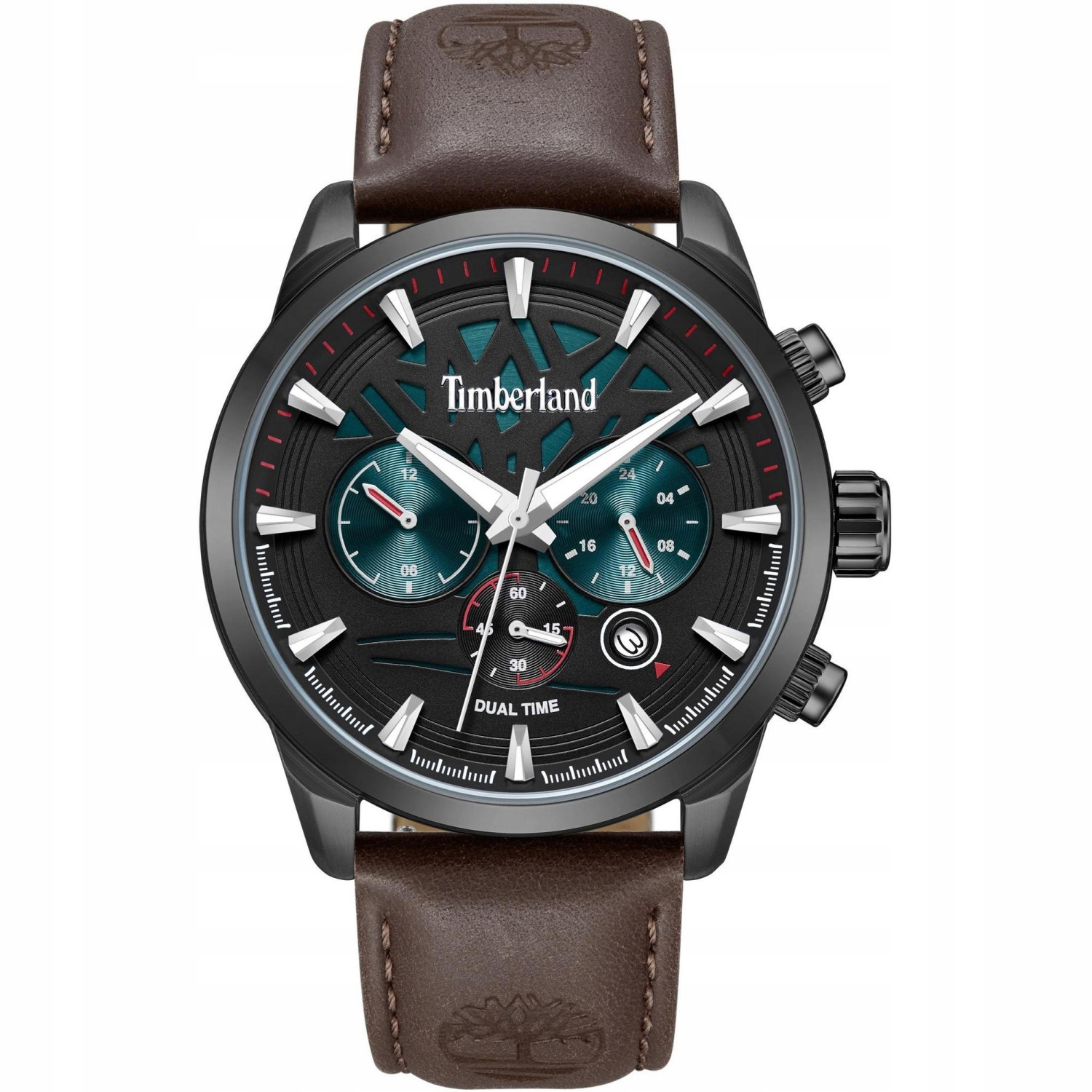 Pánské Hodinky Timberland TBL.TDWGF0095002 hnědé