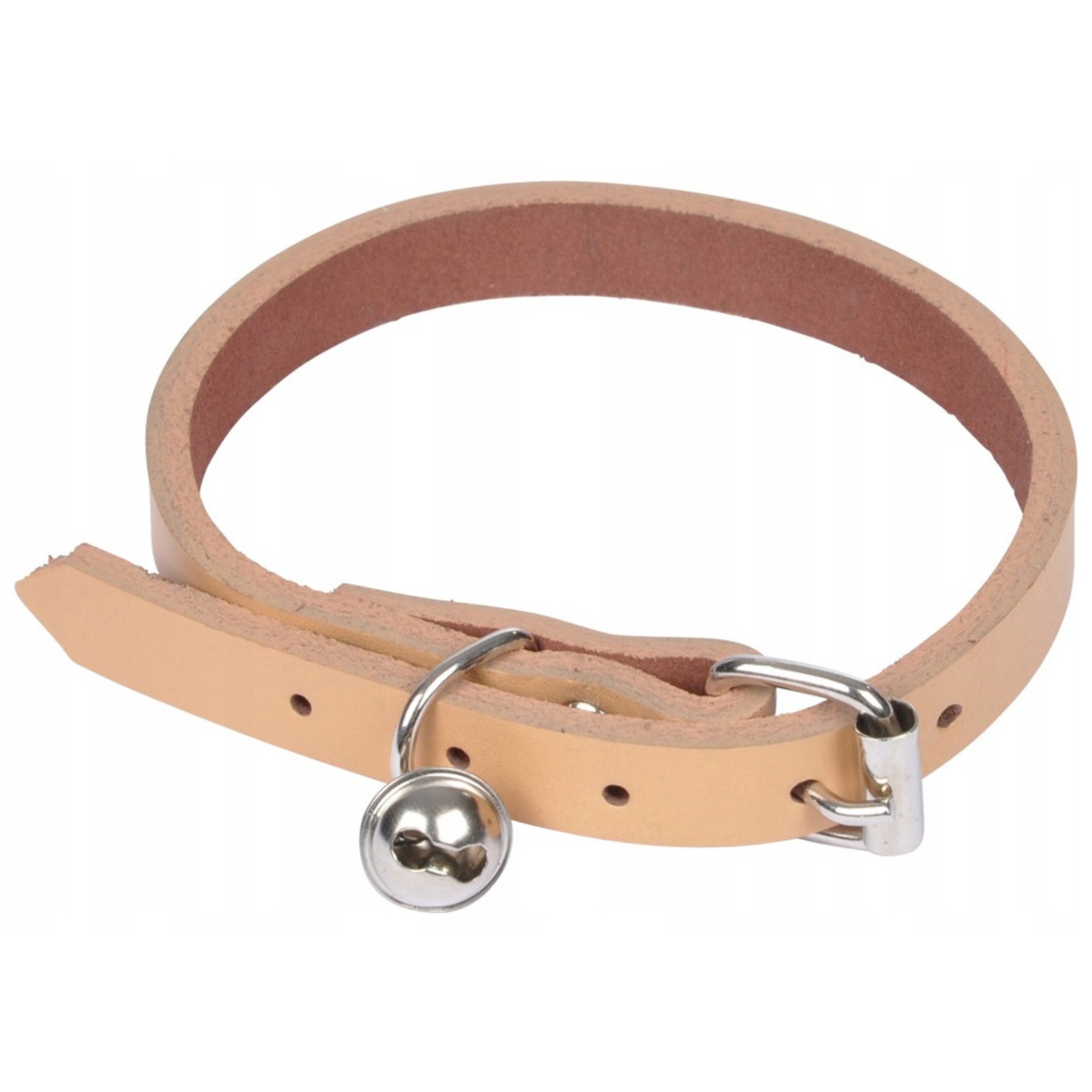 

Obroża Skórzana Dla Kota Z Dzwoneczniekim