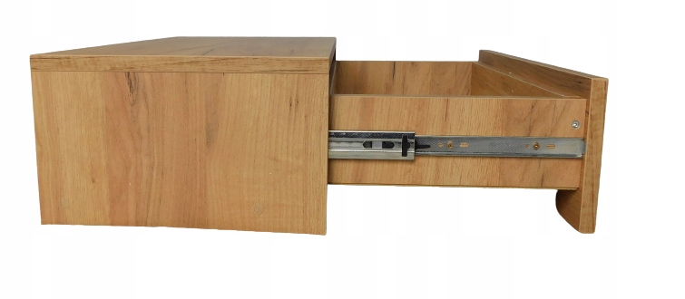 Szafka nocna Stolik 60 DĄB CRAFT wew Wisząca Wykończenie matowe