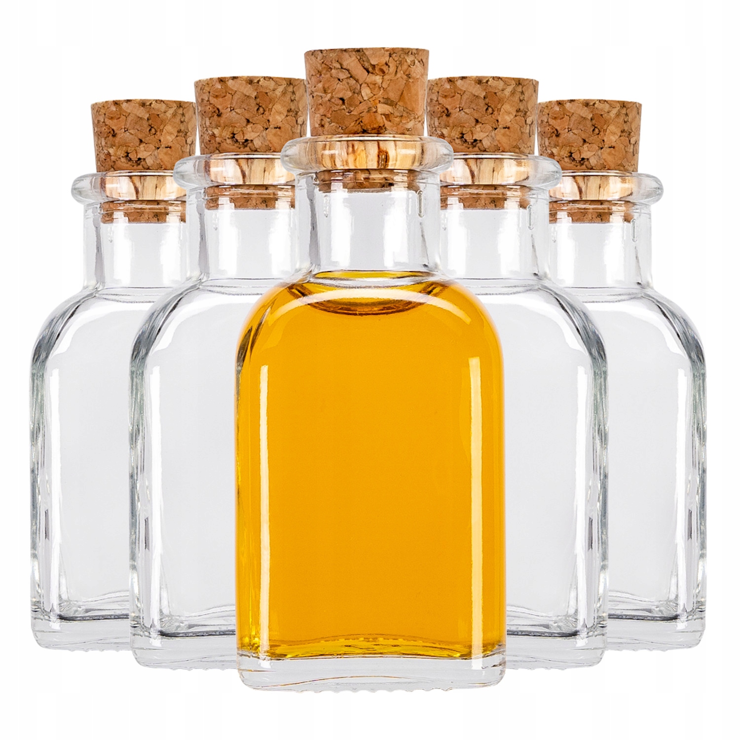 

10x Butelki Quadra 50ML Na Oliwę Nalewki Wódkę Sok