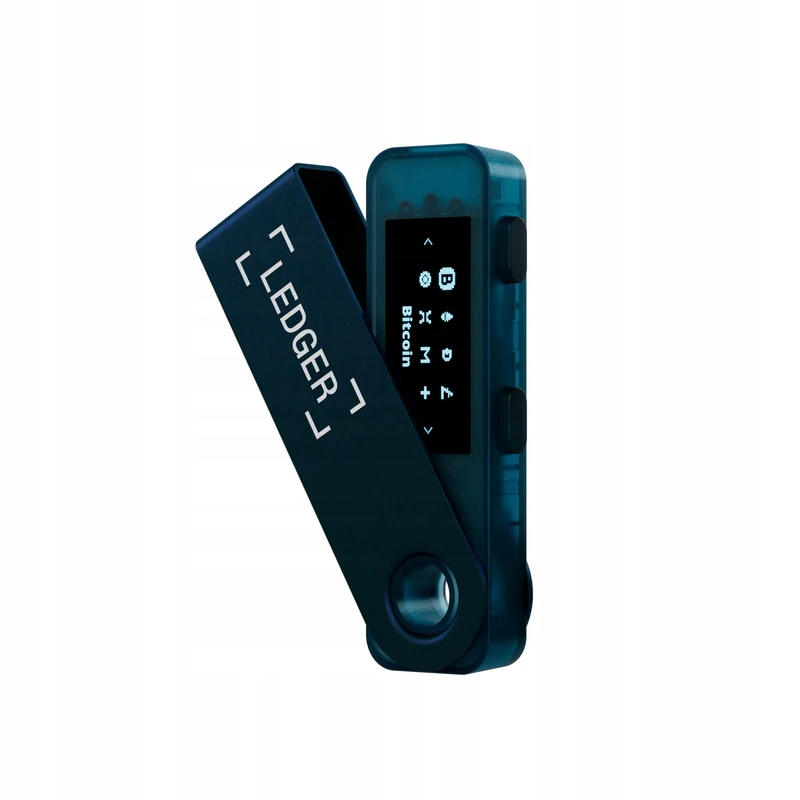 Ledger Nano S Plus Bezpečná peňaženka kryptomien Btc Eth Sapphire Blue