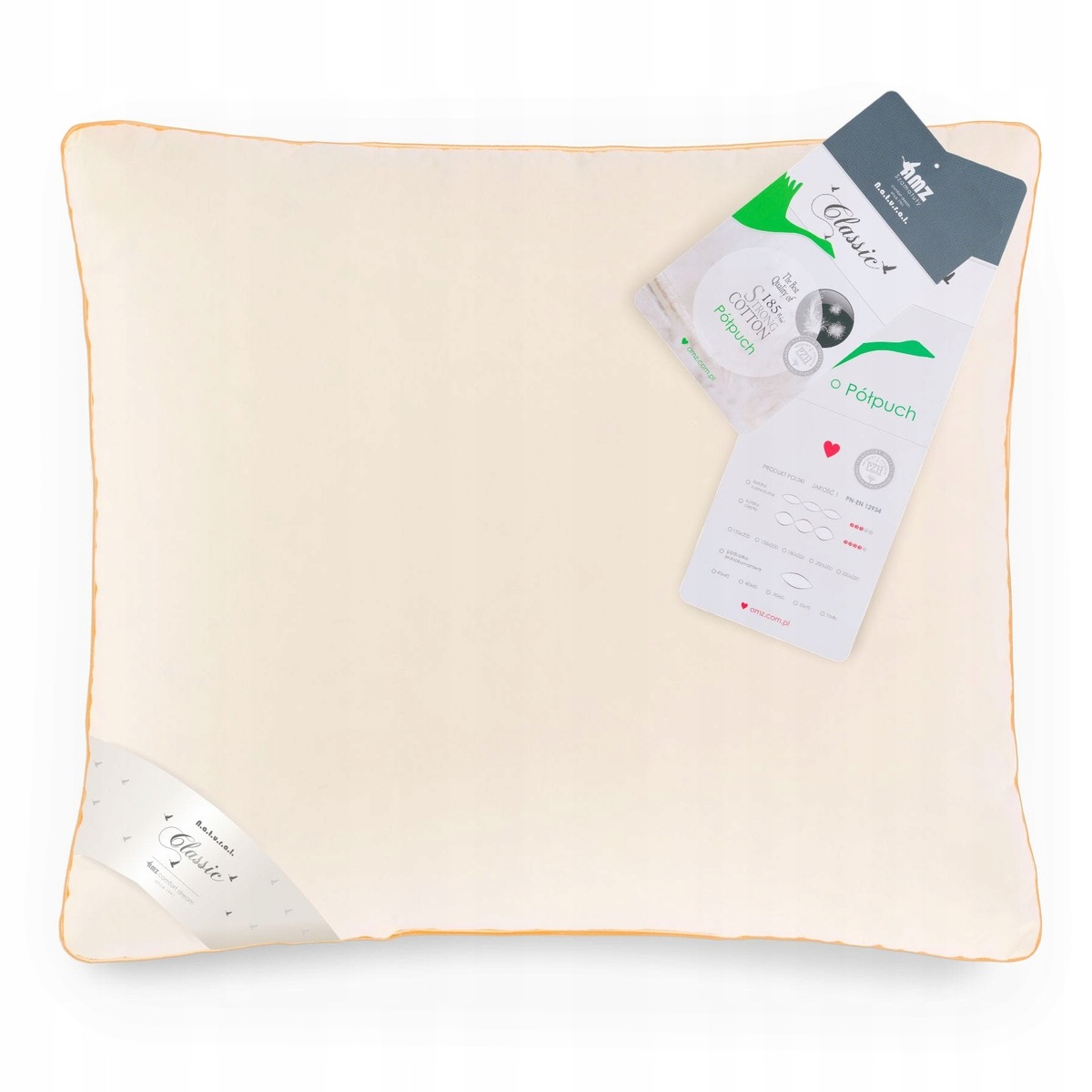 Polštář 70x80 Přírodní na spaní Natural Classic Husí peří Krém