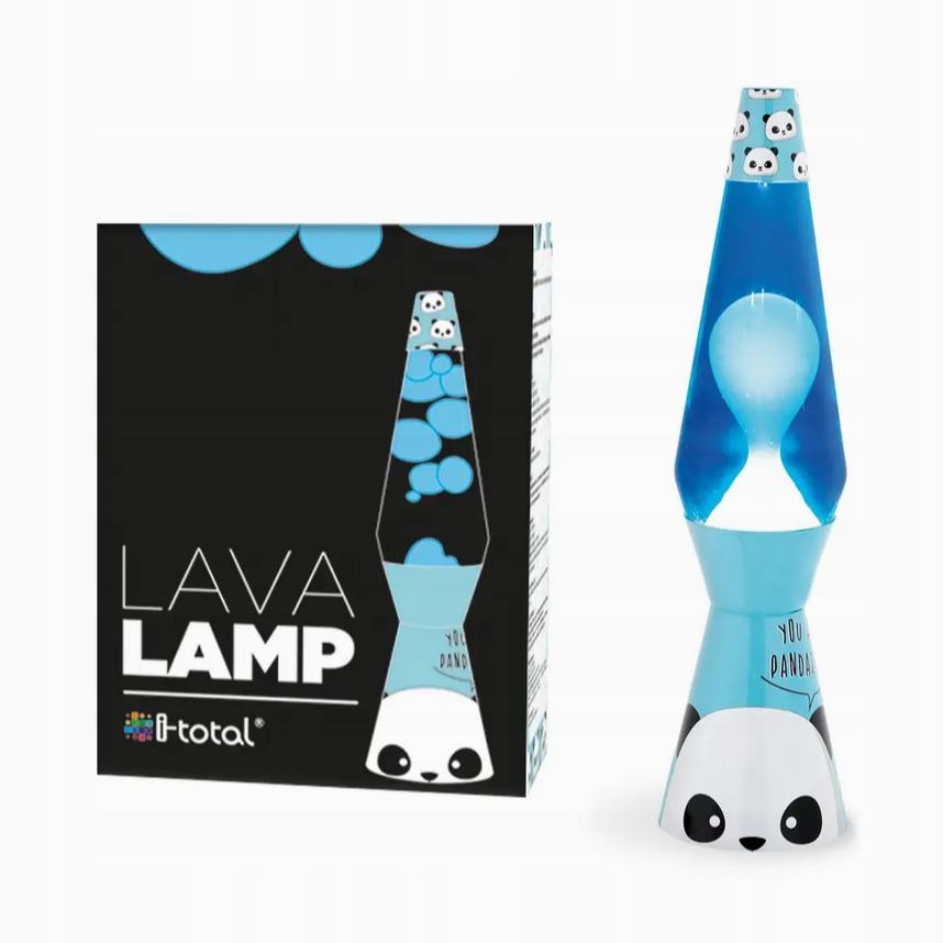 Lávová lampa magma Lava Lawa XL1775 Modrá Panda magmatická Itotal