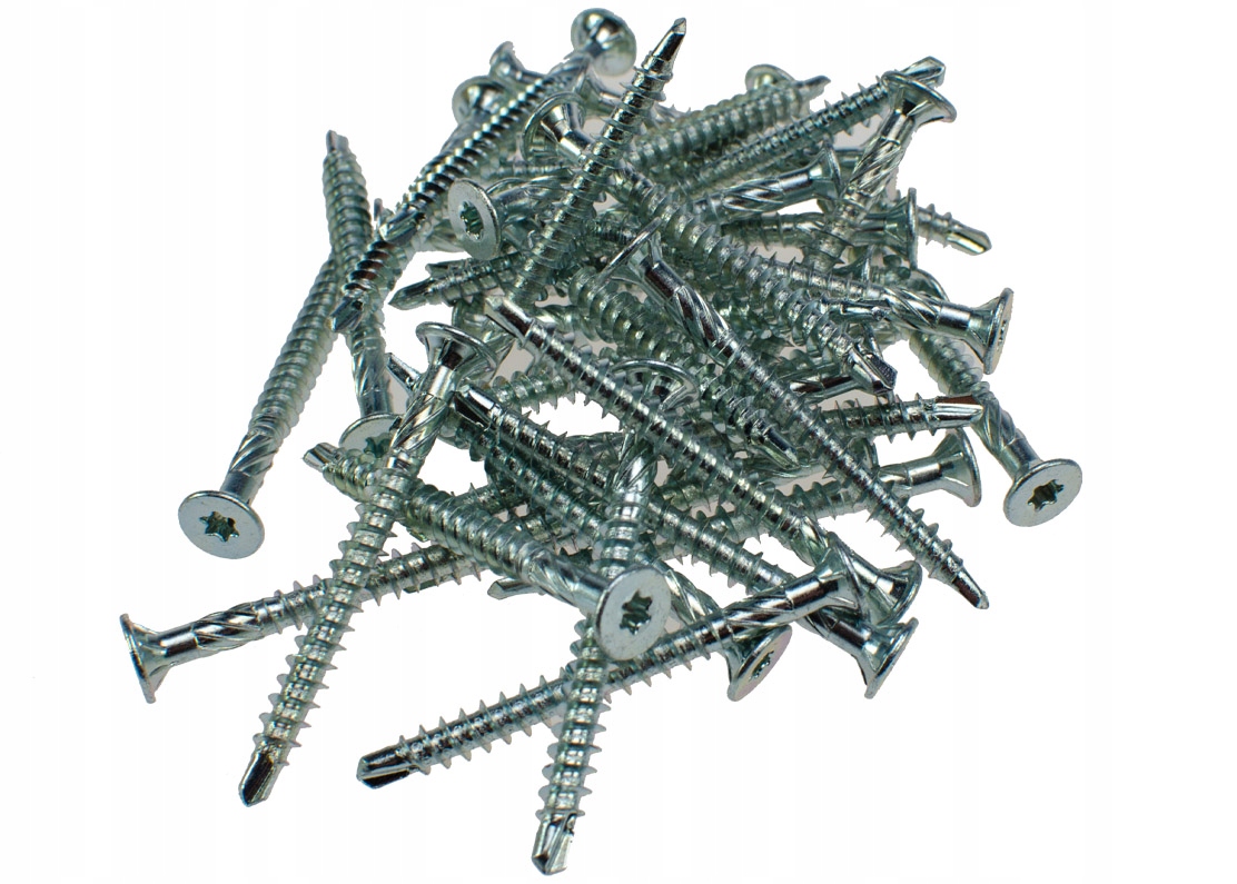 WKRĘTY KONFIRMATY SAMOWIERCĄCE DO MEBLI PŁYT WIÓROWYCH BEZ WIERCENIA 4.0x50