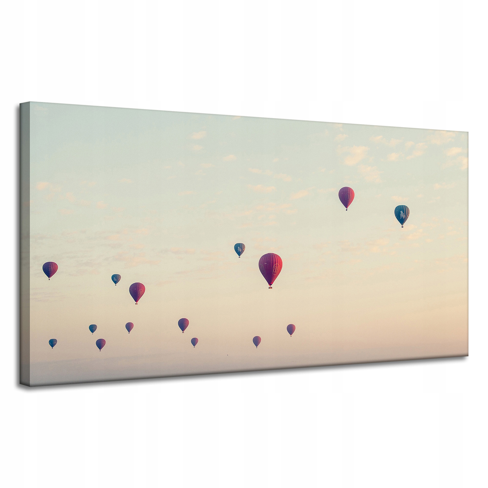 Obraz na plátně Pro Mládež Balóny Nebe Příroda Západ Slunce 120x60