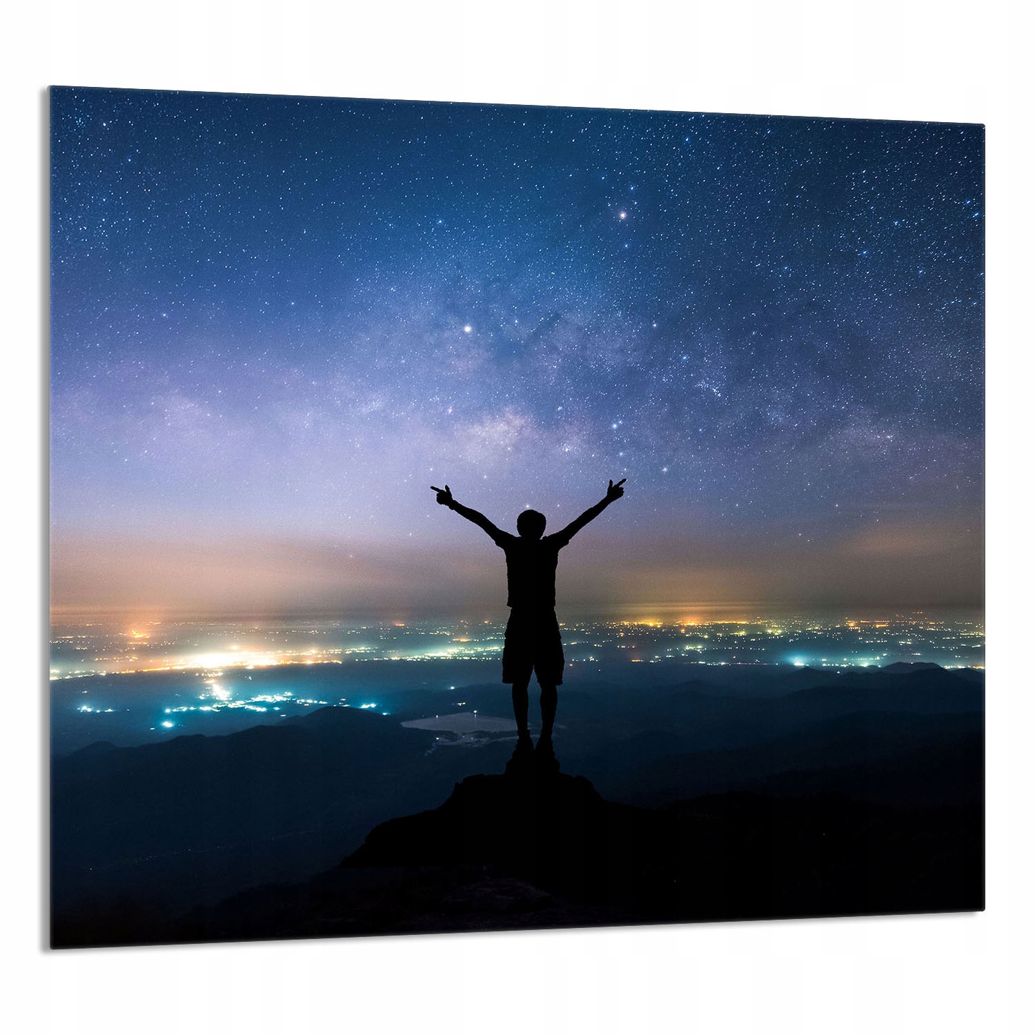 Skleněný Panel Do Kuchyně 65x60 Hvězdy Tvrzené Sklo