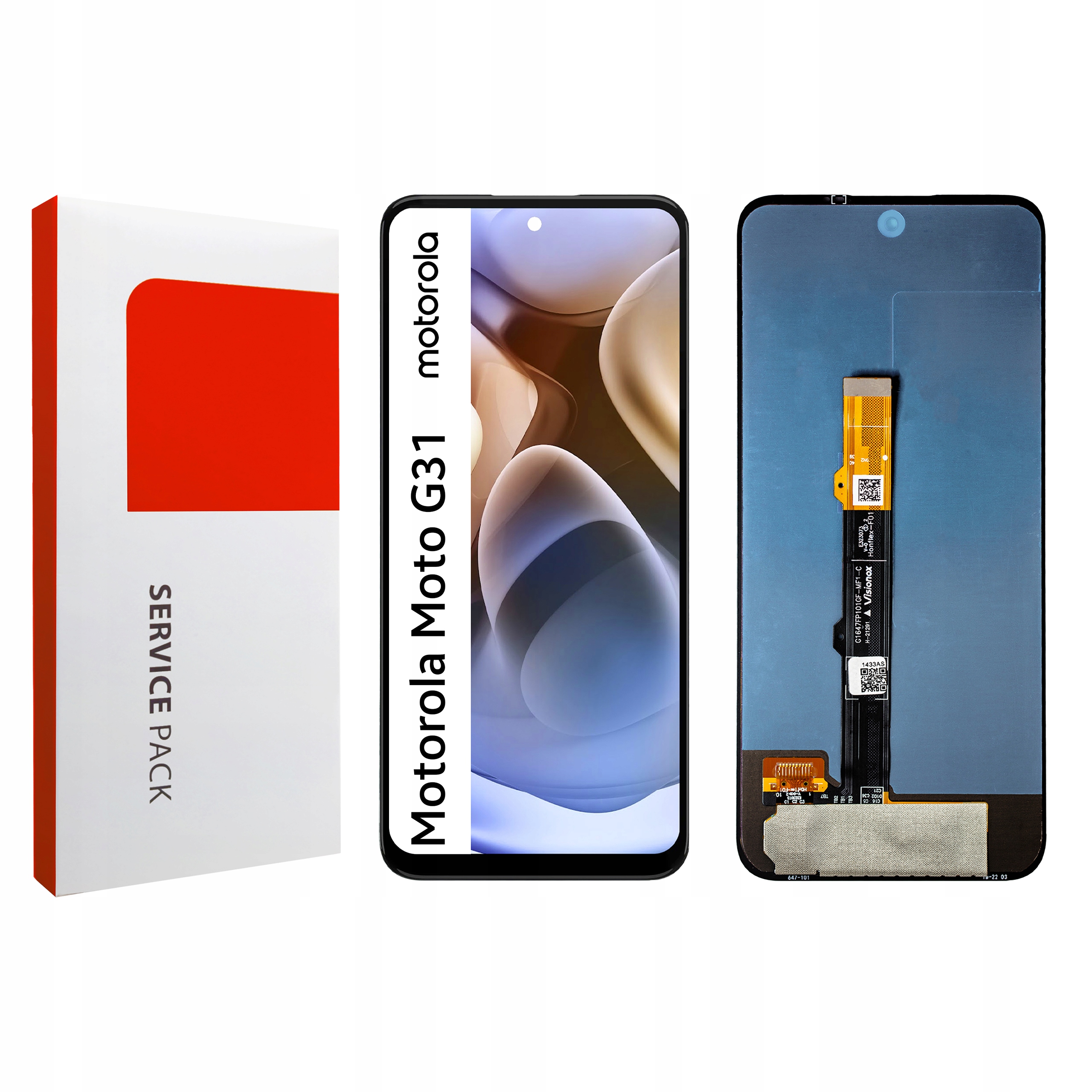 Displej pro Motorola G31 Originál Zila LCD Display Panel Rychlý