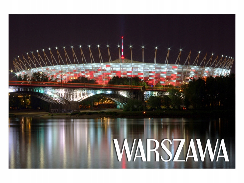 

Warszawa Stadion Narodowy Magnes na lodówkę
