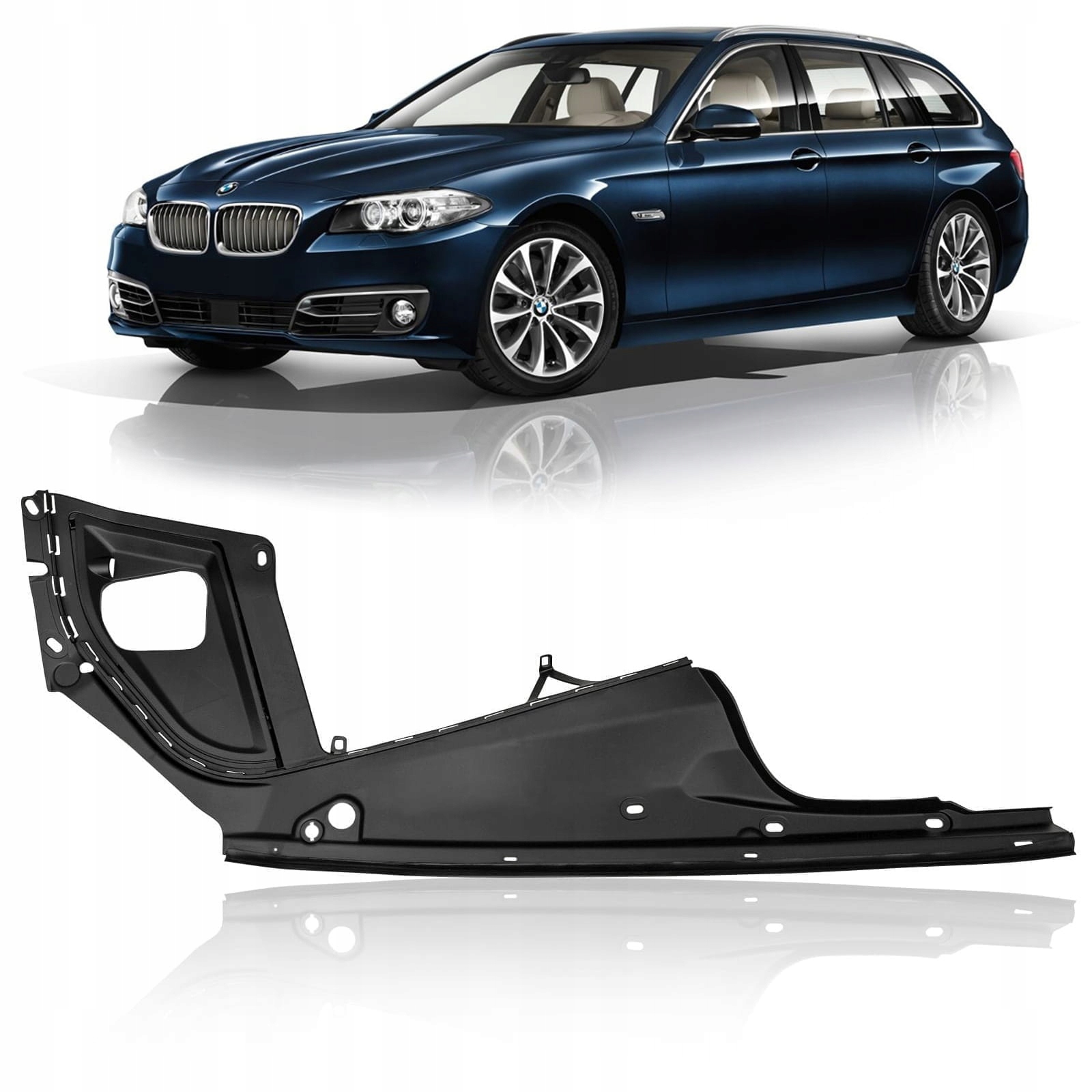 BMW SERIA 5 F11 2009-2017 MOCOWANIE USZCZELKI LEWY PRZÓD 51767019803