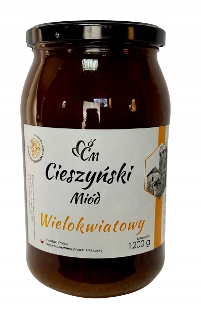 Miód wielokwiatowy 1200g