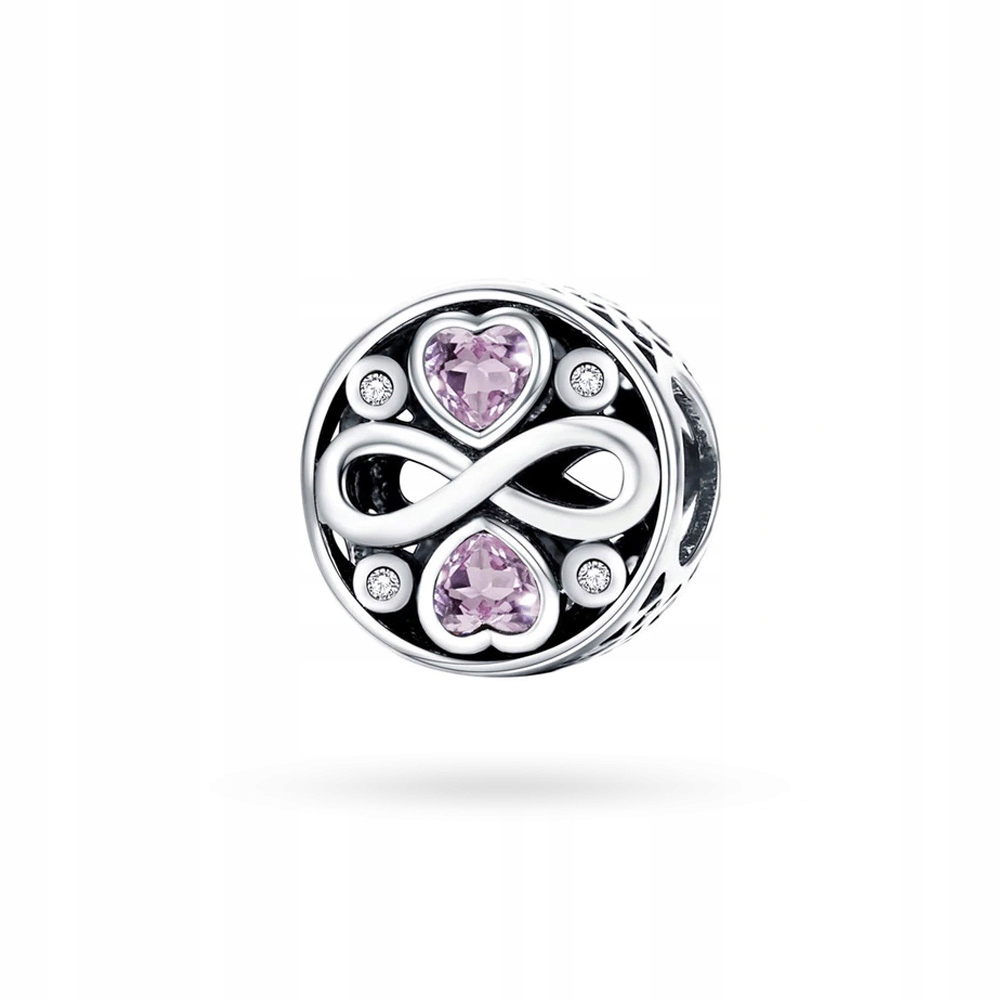 

Srebrna Zawieszka Koralik pr. 925 Charms Infinity