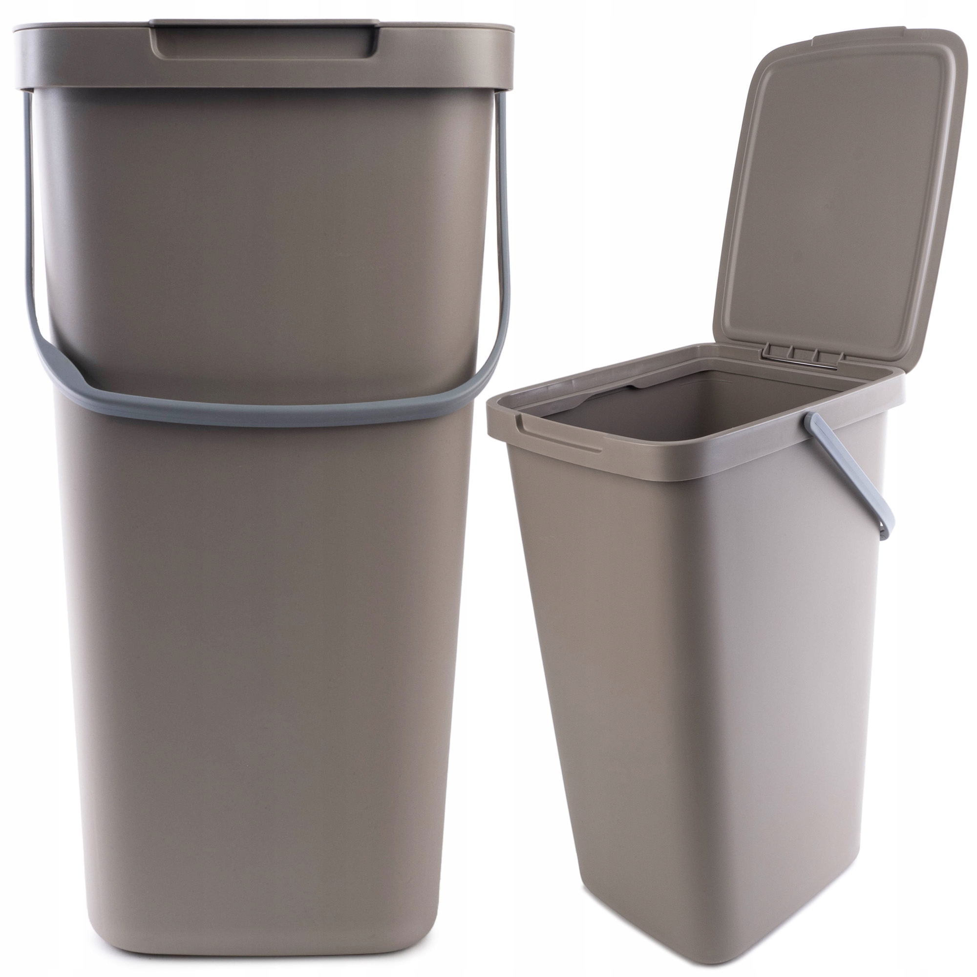 Levně Odpadkový Koš Nádoba Na Odpad 25 L Odpadkový Koš Na Tříděný Odpad S Rukojetí