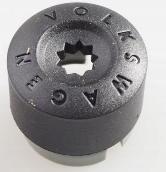 ASO OSŁONY ŚRUB KOŁA CZARNE VW DOSTAWCZE - ZESTAW Producent OE