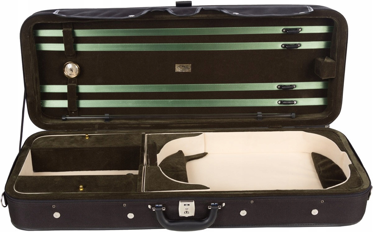 Violové pouzdro z violové pěny Premium 36-44 M-case Černá Zelená