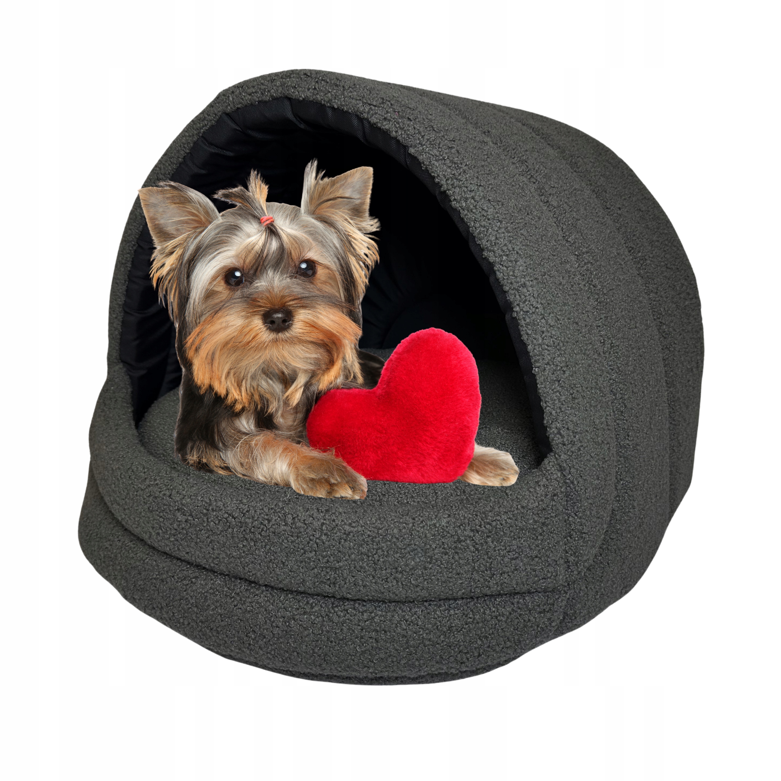 Levně Látkový Pelíšek pro psy Boucle s polštářem, velikost Sb 153