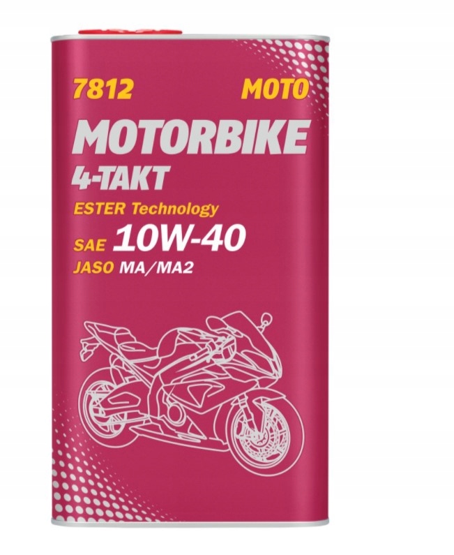 

Olej Mannol Motorbike 7812 4T 10W40 4L Puszka