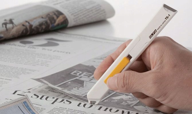 Olfa Nóż JEDNOWARSTWOWY TS-1 DOSKONAŁY ORYGINALNY! Marka Olfa