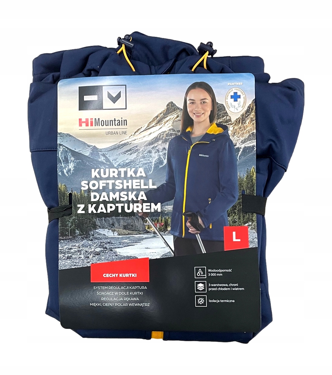 

Kurtka Softshell Damska z kapturem Himountain *M