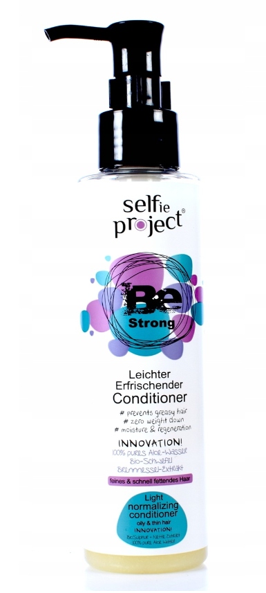 ODŻYWKA DO WŁOSÓW Z ALOESEM I POKRZYWĄ NORMALIZUJĄCA SELFIE PROJECT