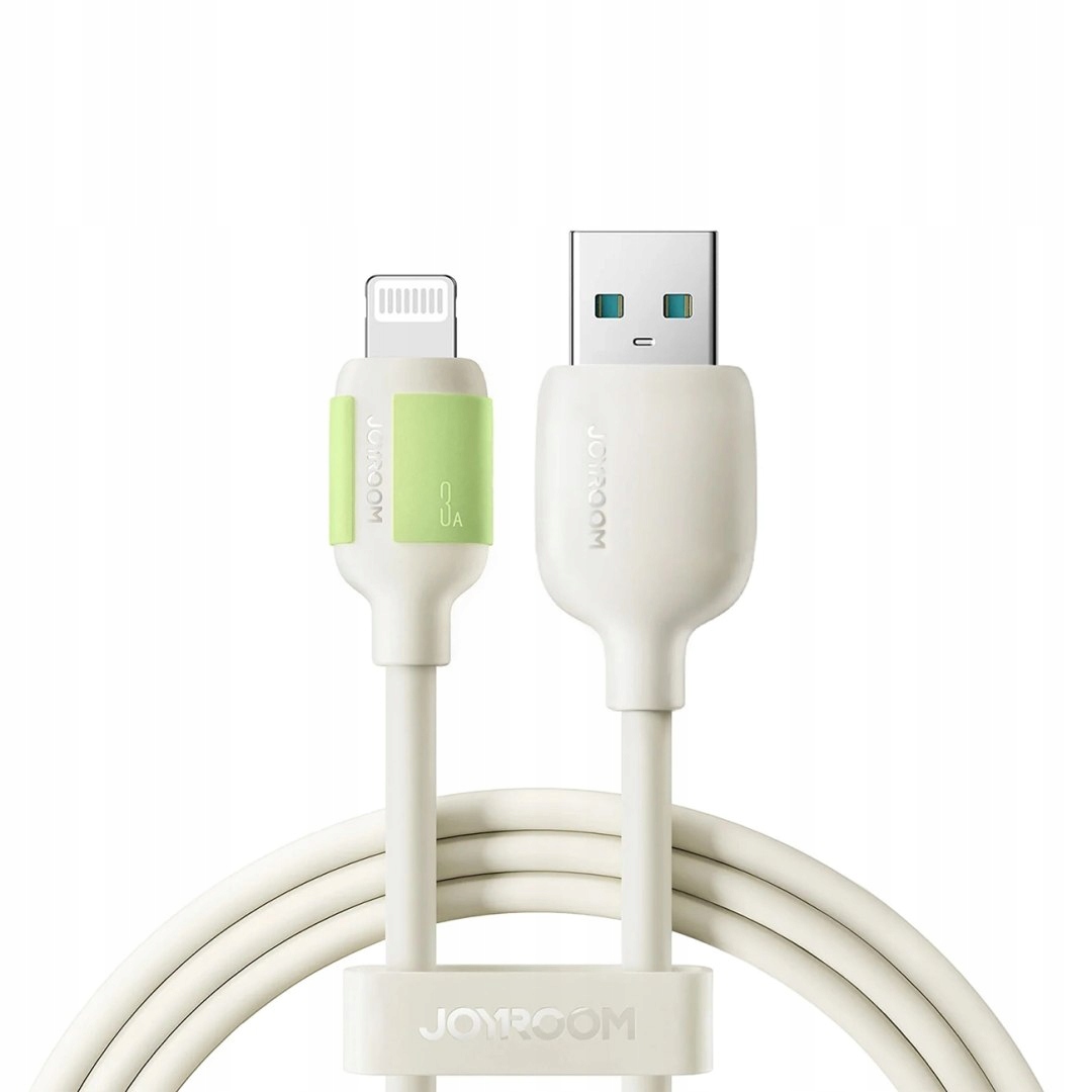 Kabel Joyroom S-A53 3A Usb-a Lightning z fluorescencyjną końcówką 2 m b