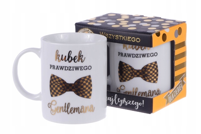 

Kubek Porcelanowy z Różnymi Nadrukami Dla Faceta