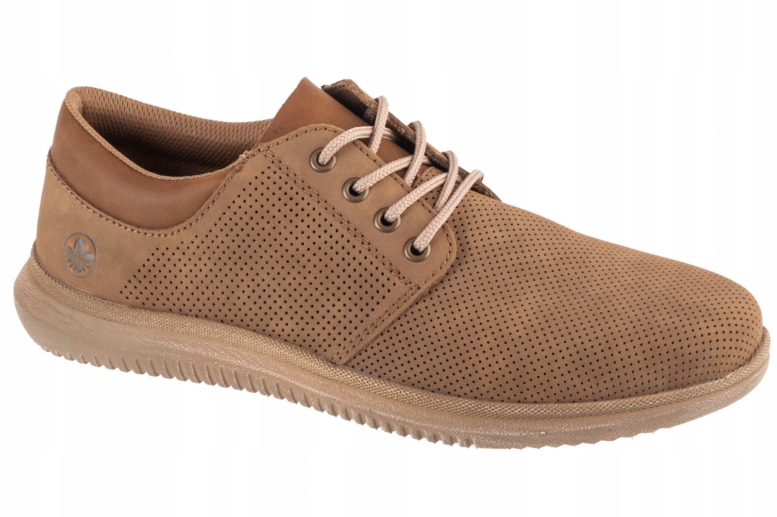 Rieker Booties (43) Pánské polobotky Nylon Hnědá