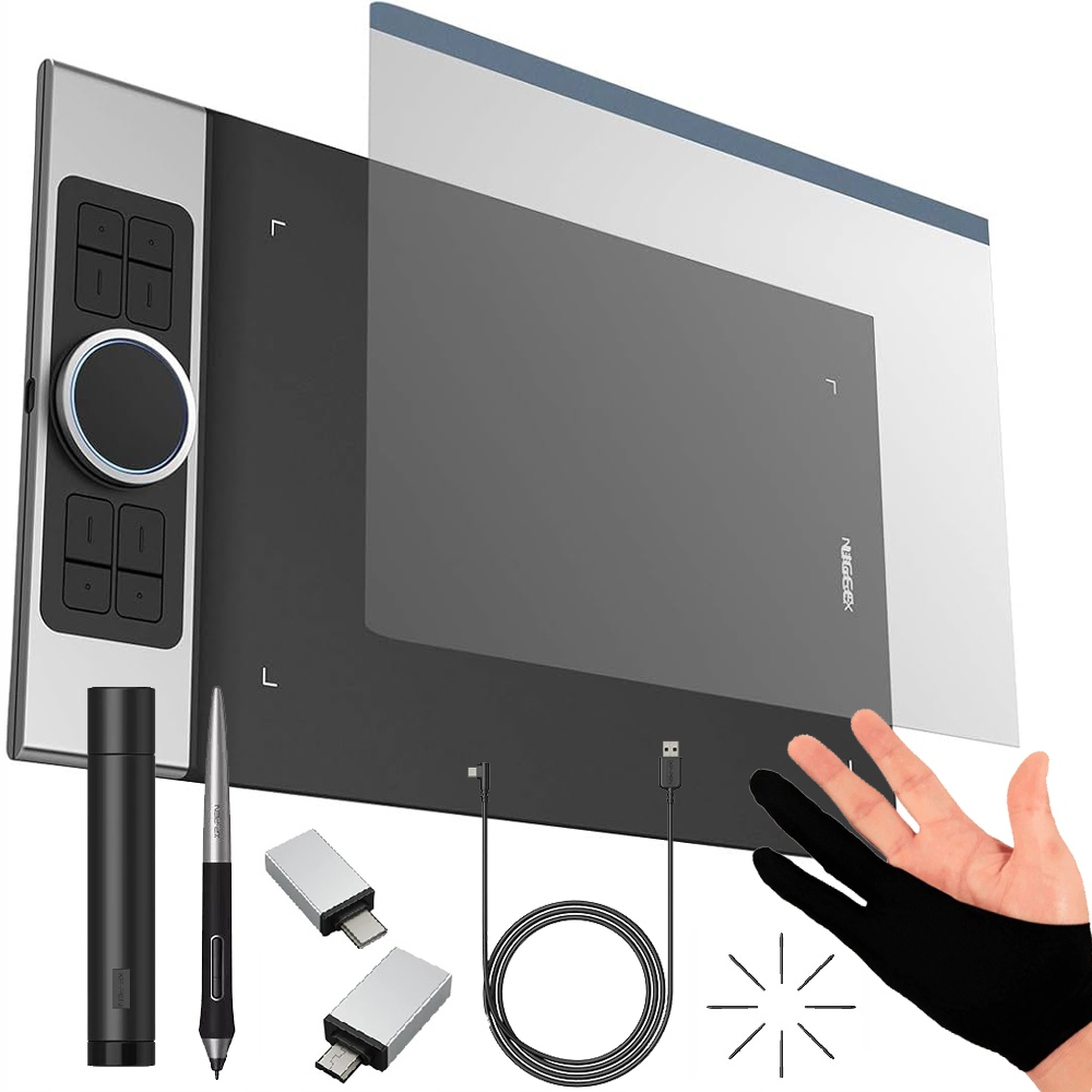 Tablet Xp-pen Deco Pro S Tilt 60° 8192st 5080 Lpi Fólie