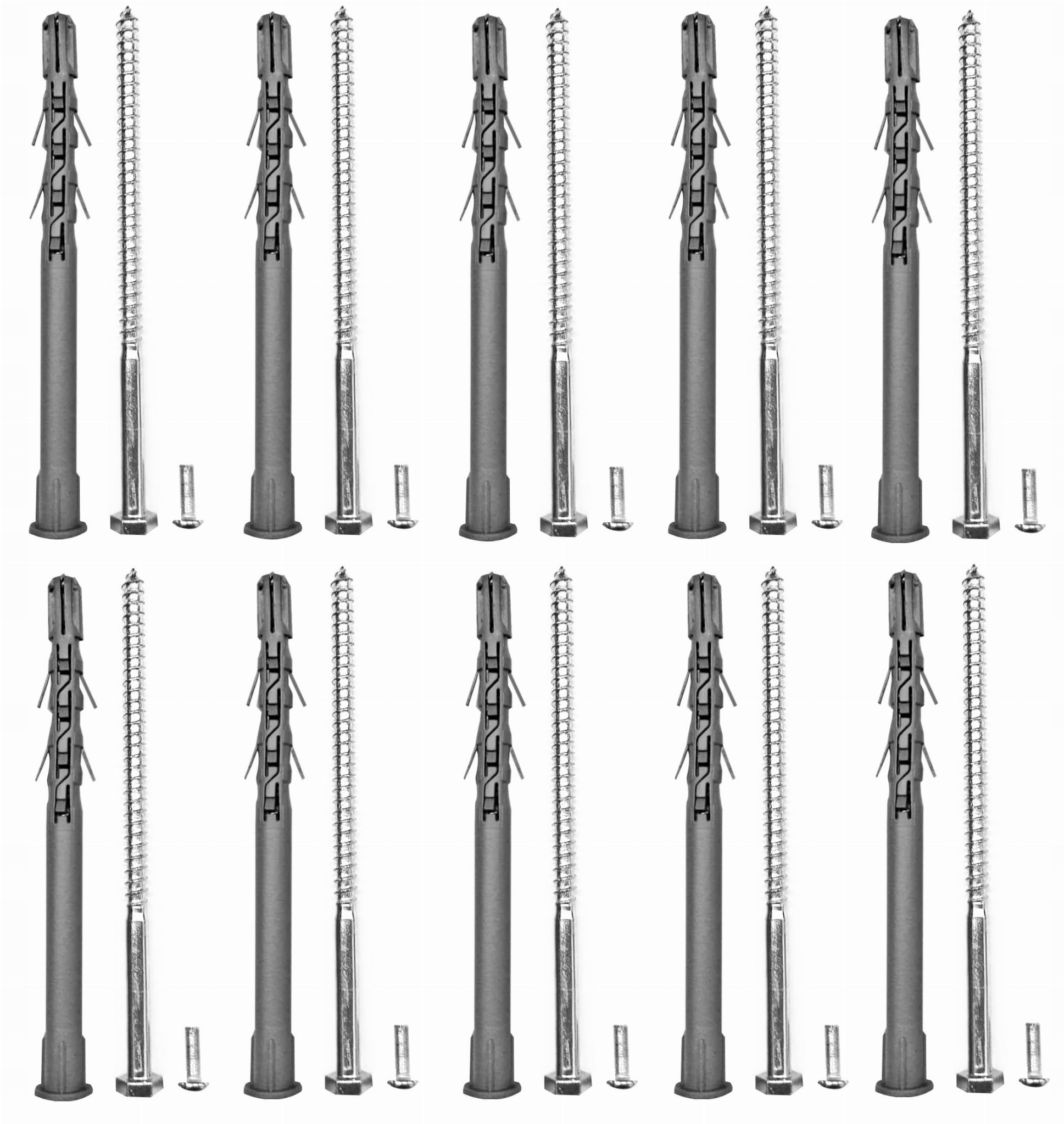 

Zestaw 10 szt Ebolt EBZ12x200 M5 kołek rozporowy