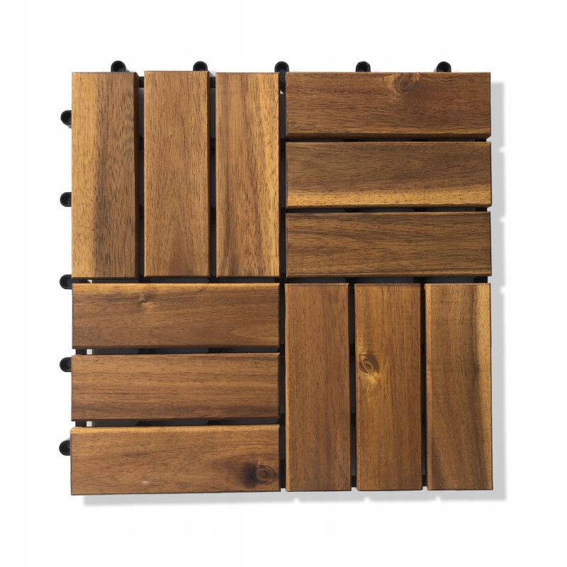 Podest tarasowy drewniany akacja 30x30cm