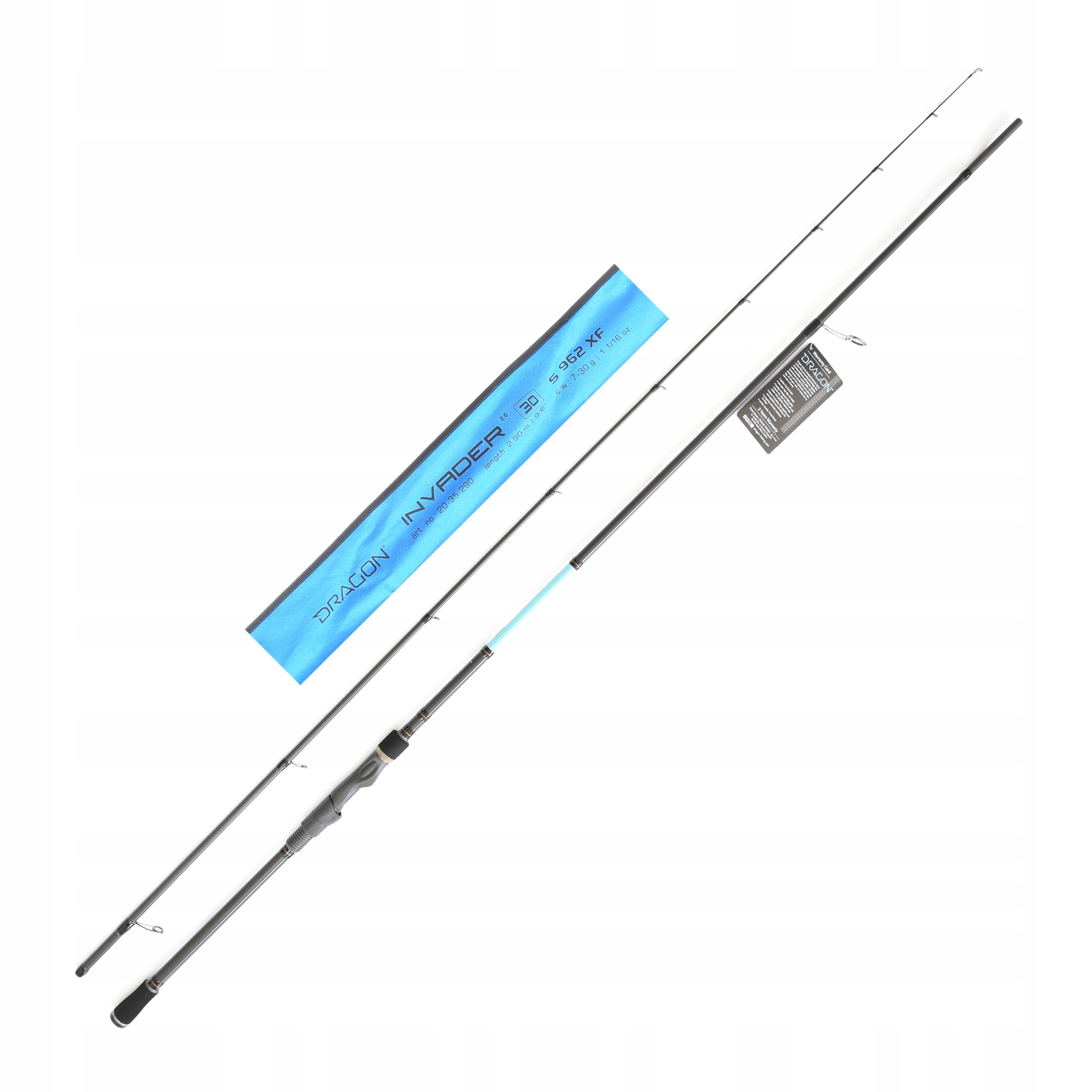 Wędka spinningowa Dragon Invader 2.0 Spinn 2.90m 7-30g bardzo szybka akcja