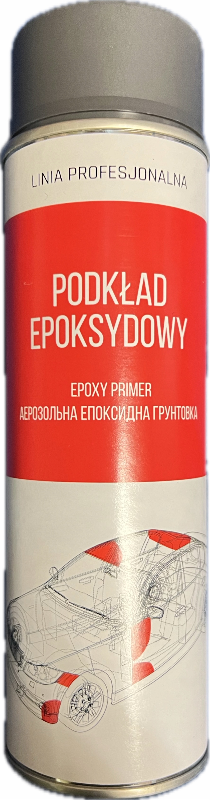 Podkład Epoksydowy Grfitowy Spray 500ml wysokie właściwości antykorozyjne