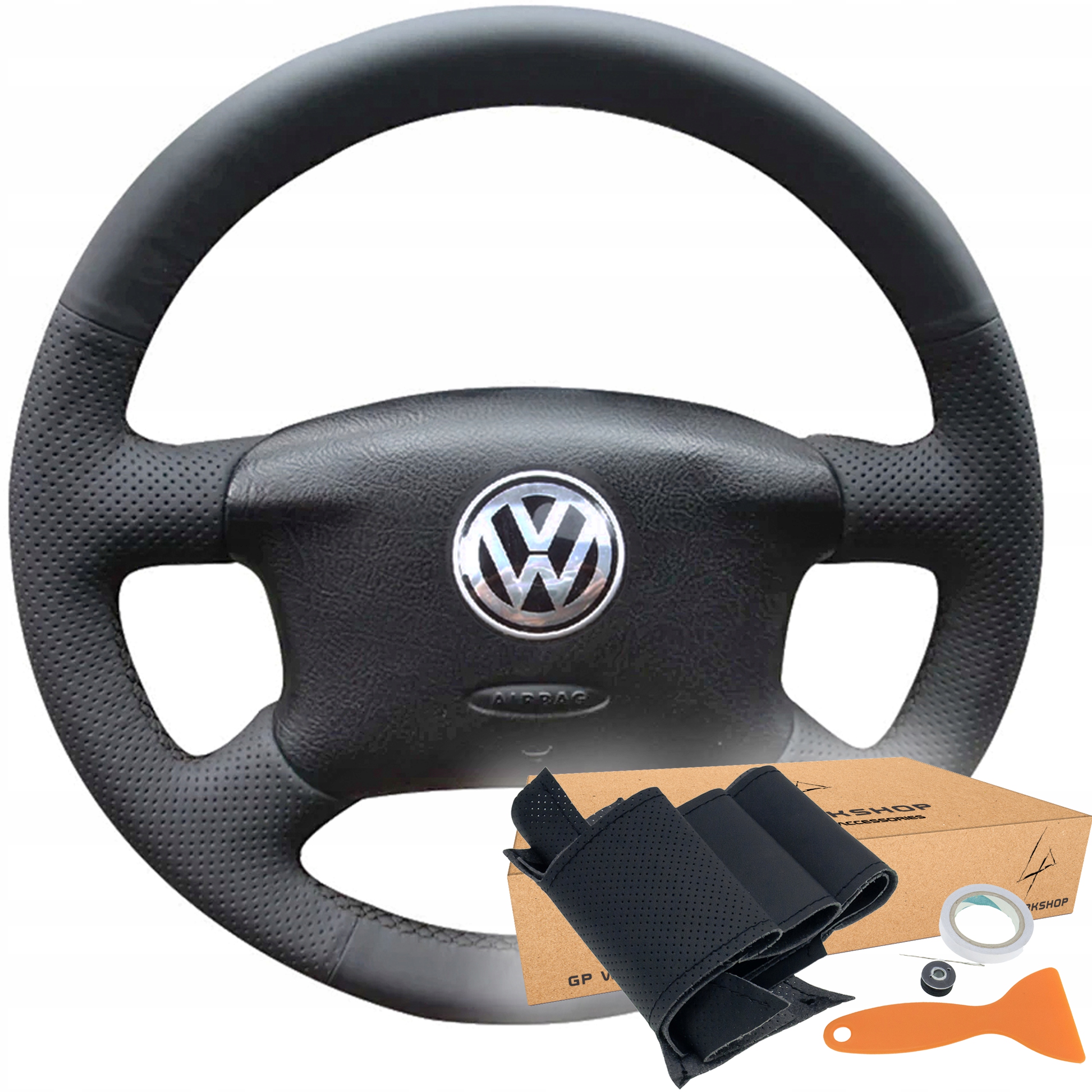 Potah Obšití Volantu Vw Passat B5 Golf 4 IV Bora