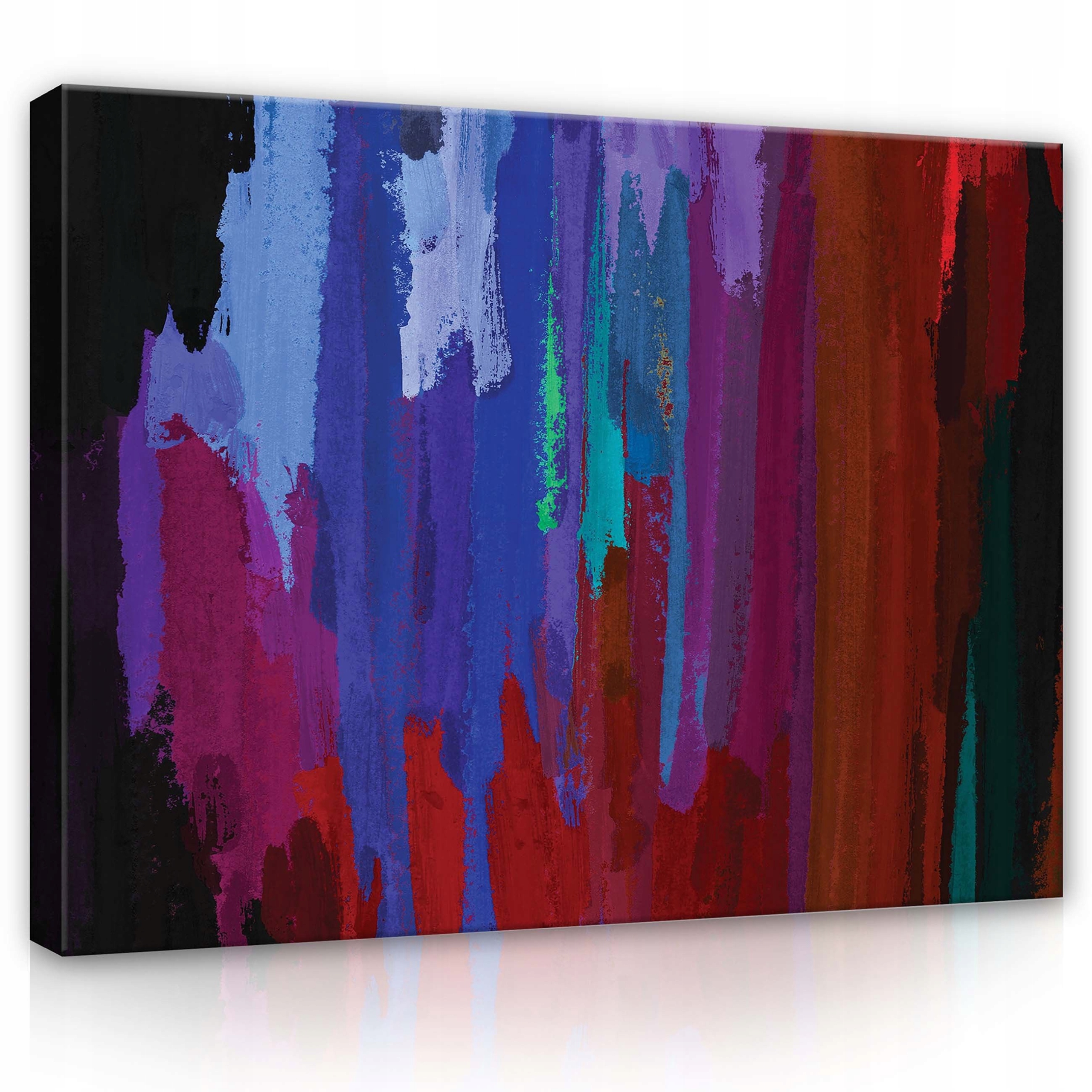 Obraz 100x75 Abstrakce barevné tahy dynamika energie emoce