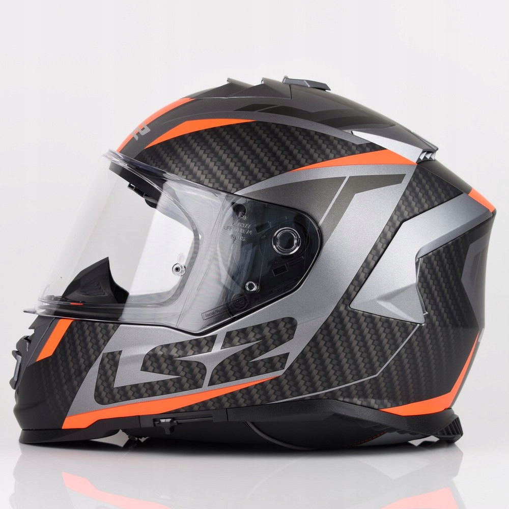 KASK MOTOCYKLOWY LS2 FF800 STORM II RACER + PINLOCK + BLENDA ECER 22.06 Rozmiar M