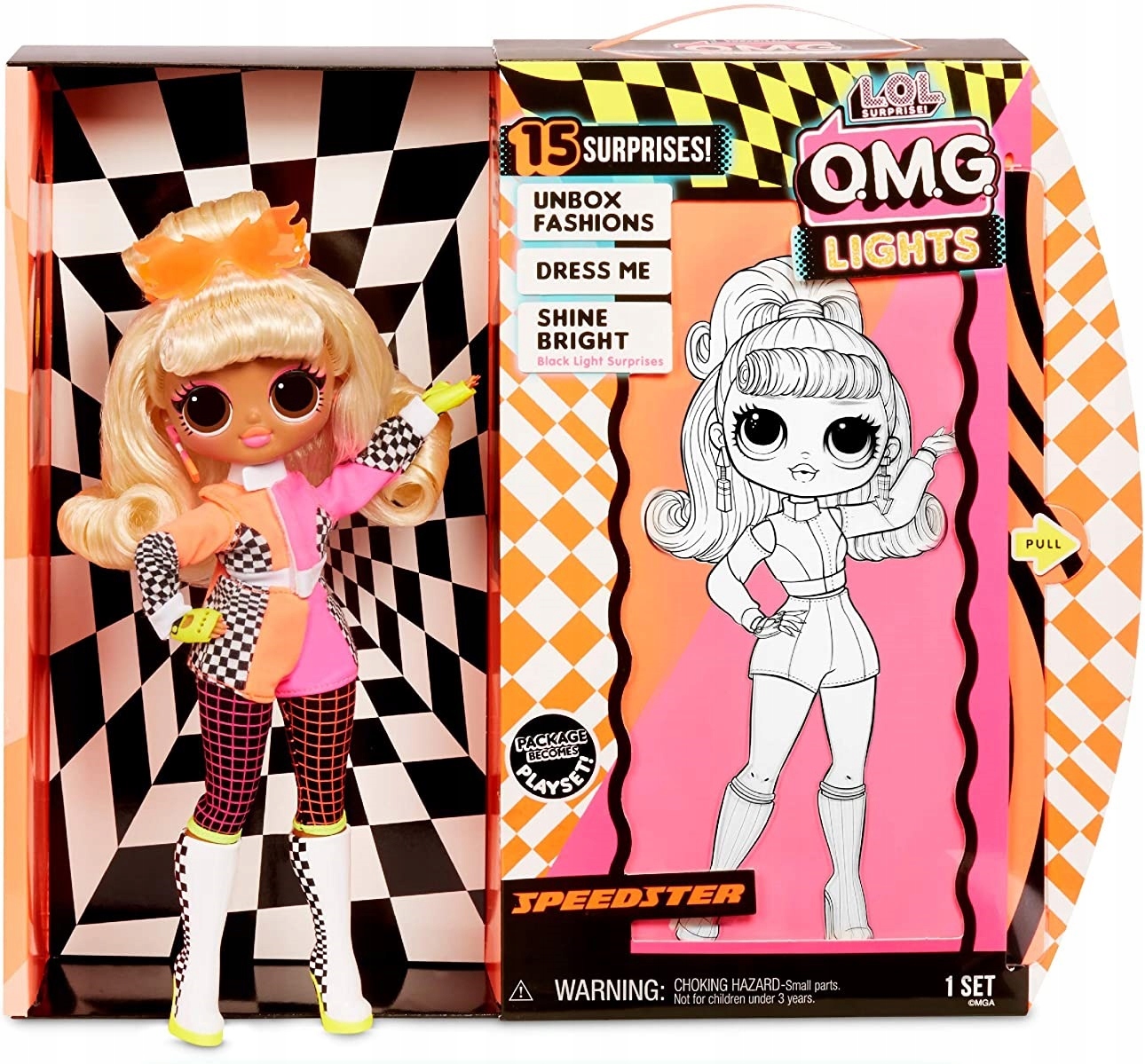 LOL SUPRISE OMG LIGHT SPEEDSTER