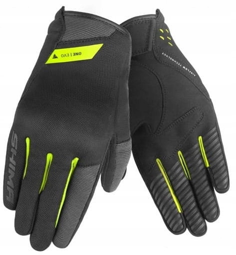 Shima One Evo Rękawice Motocyklowe Męskie Krótkie Fluo Letnie
