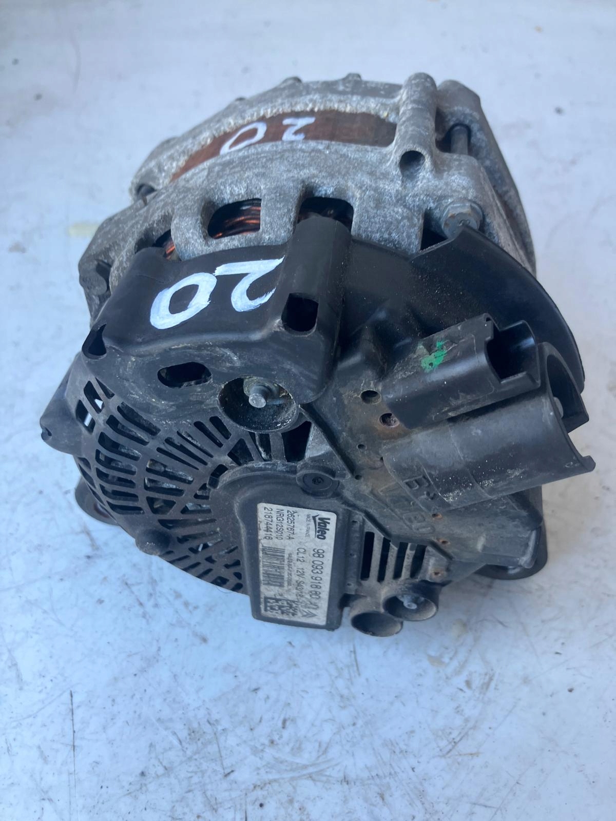ALTERNATOR CITROEN PEUGEOT 1.2 THP VTI 9809391880