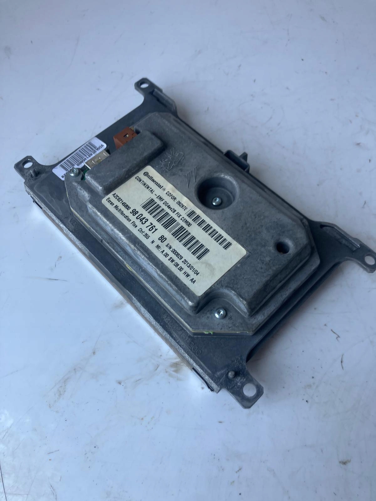 EKRAN Navigation PEUGEOT 508 et 9804376180
