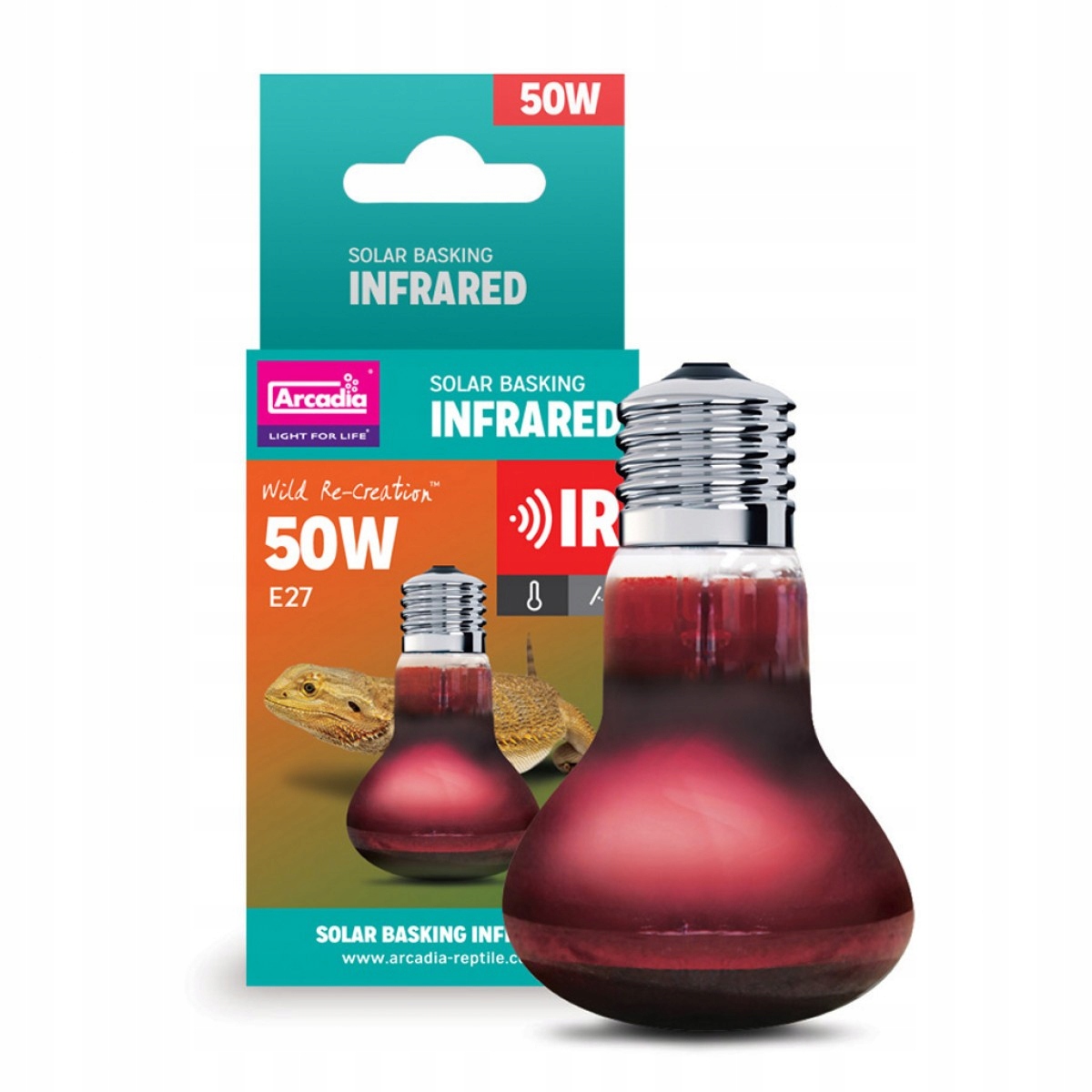

Nocna Żarówka Grzewcza do Terrarium Ir 50W