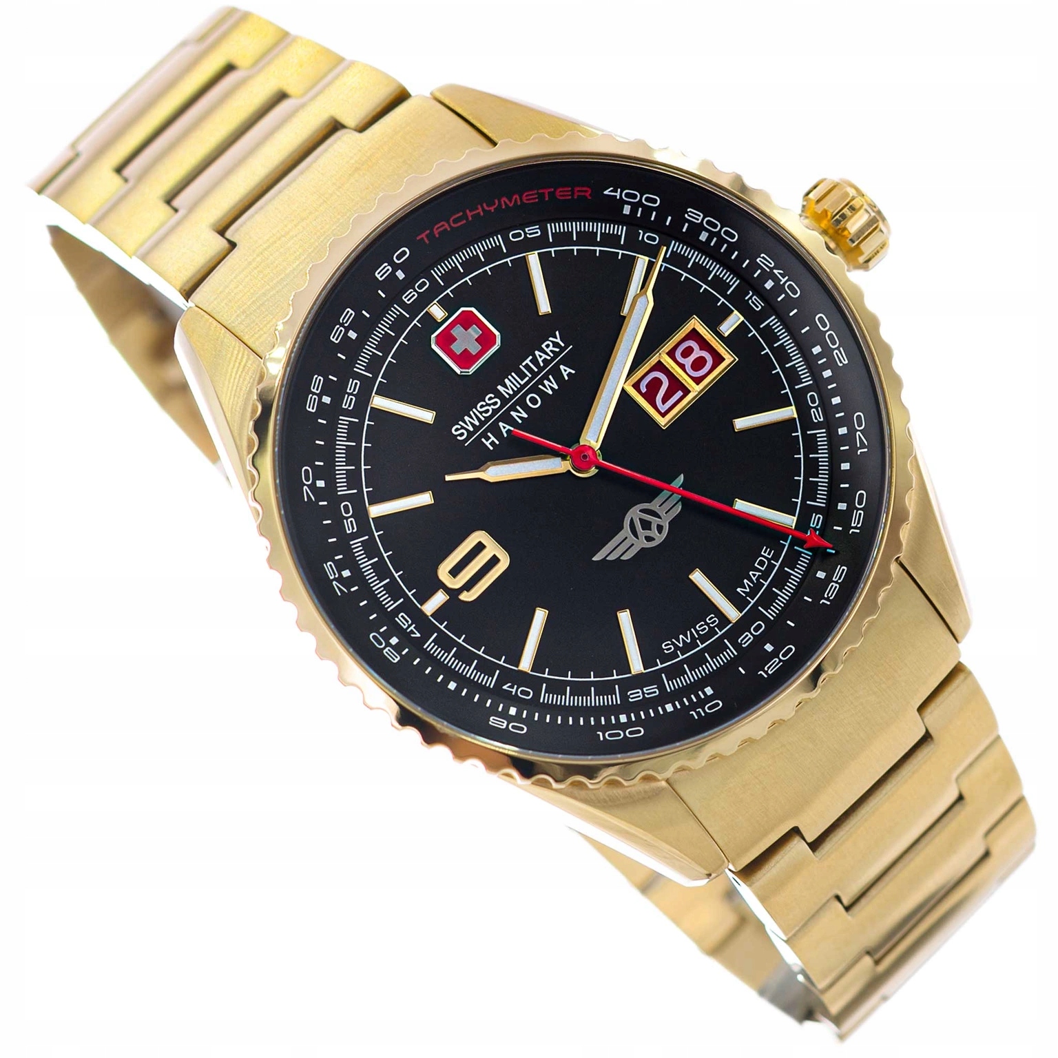 Pánské Hodinky Swiss Military Hanowa Afterburn SMWGH2101010 Datumovka 100 M