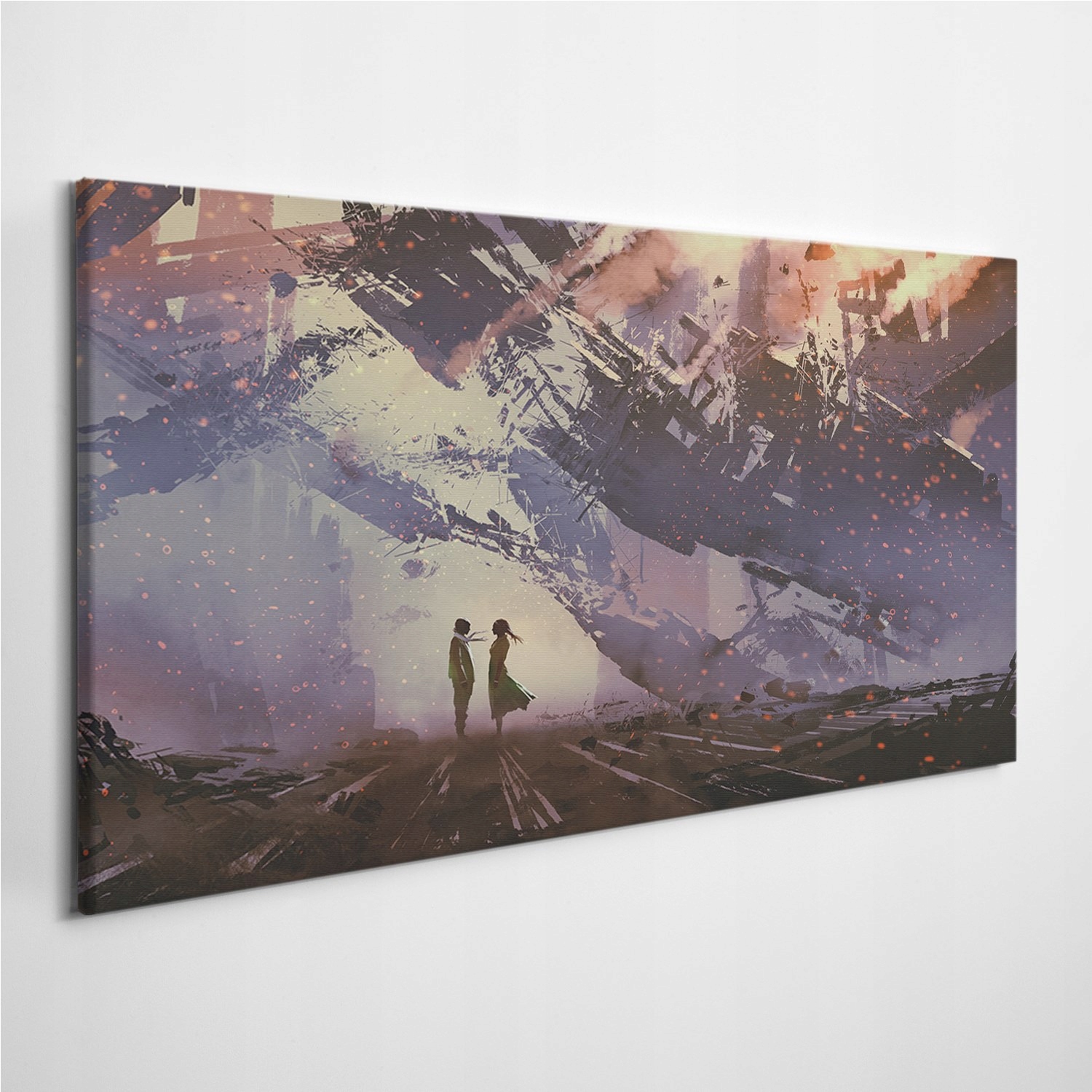 

Obraz na płótnie na ścianę Ludzie Budynek 120x60
