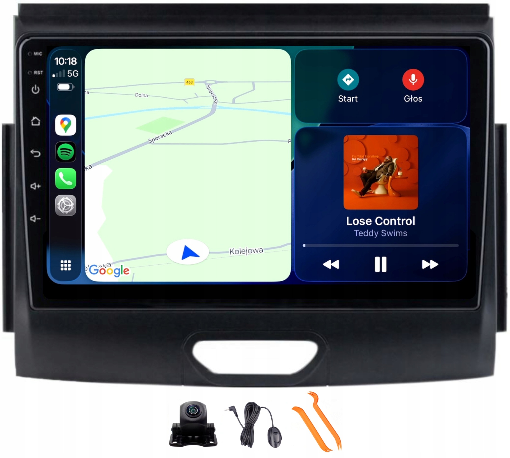 Rádio Android Navigácia Ford Ranger 5 P703 15-22 Qled Apple Carplay Lte Gps