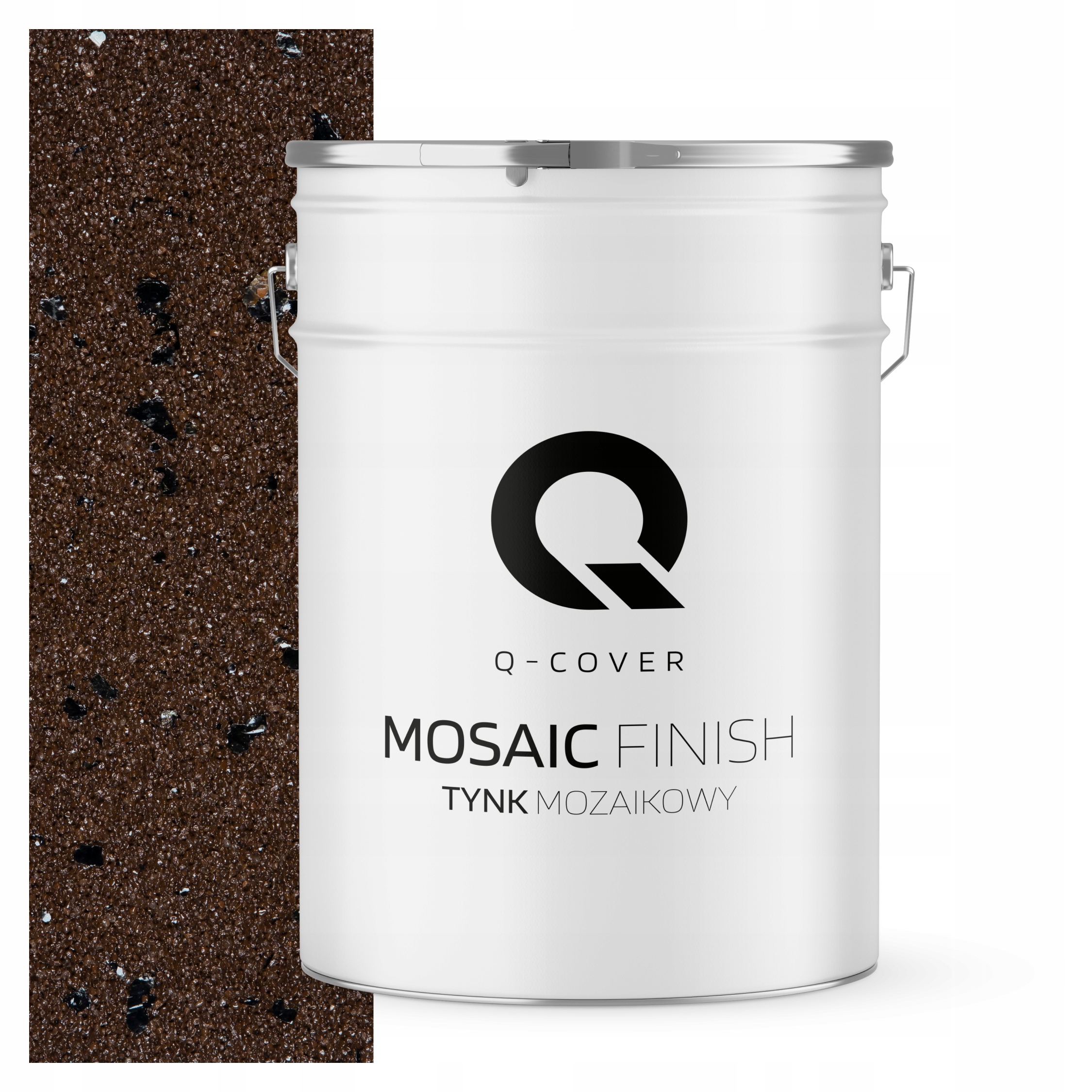 Mozaiková Omítka Mozaika 25KG Hnědá Tmavá Černá Slída M96 Ozdobná Slída