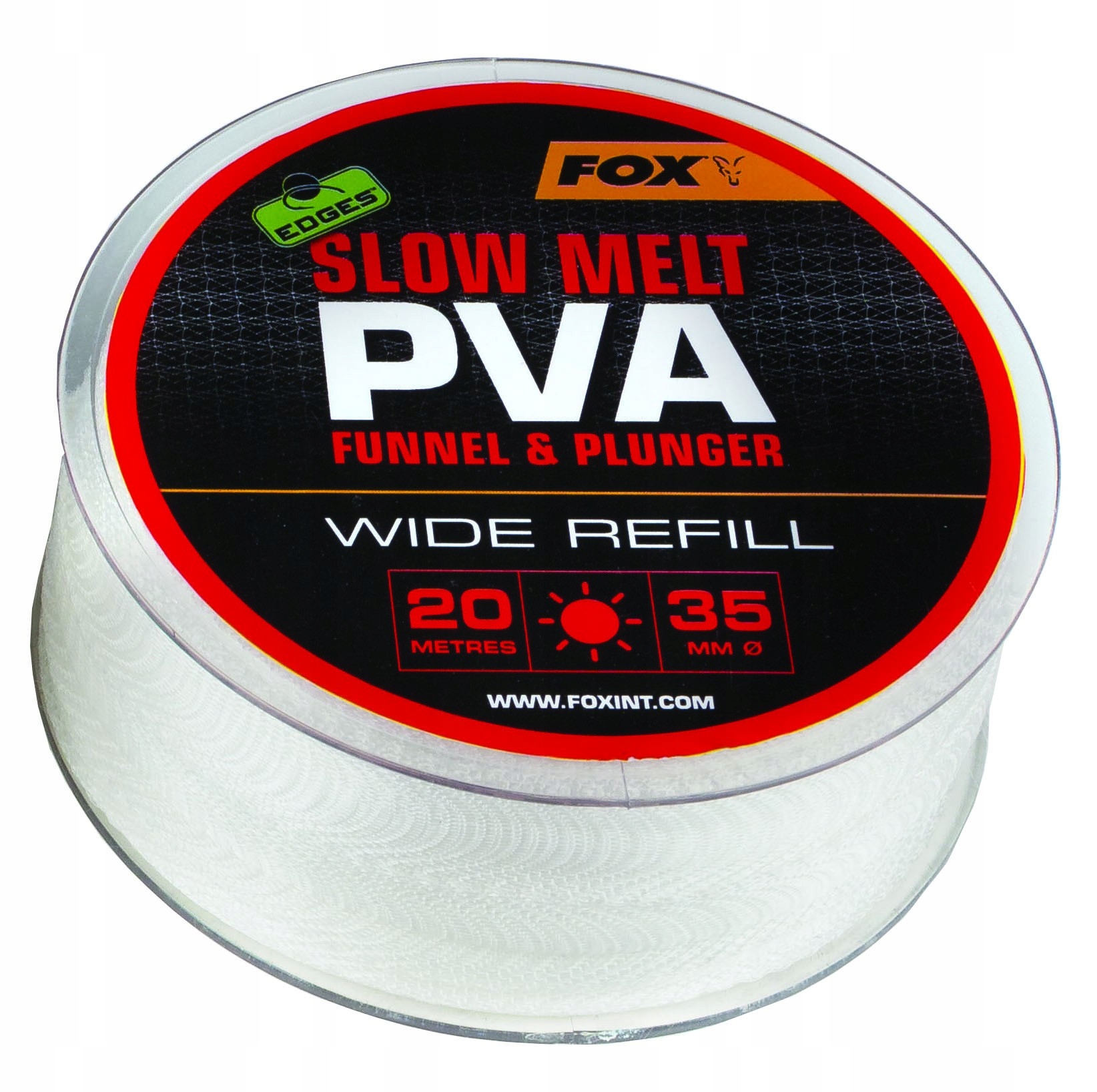 Fox Pva Mesh Slow Melt Wide Refill 35 mm 20 m