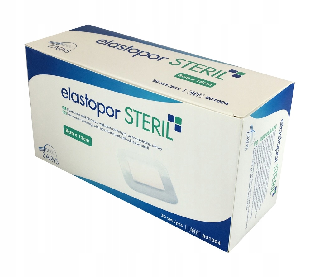 

Elastopor Steril opatrunek jałowy 8 x 15cm 30szt