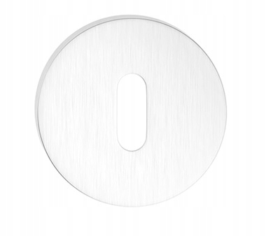 SZYLD DOLNY LUNA BELLA SLIM okrągły CHROM SZCZOTKOWANY MAT na klucz EAN (GTIN) 5907354081523