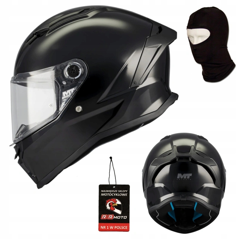 Motocyklová prilba Mt Stinger 2 Pure Black čierna Darčeky