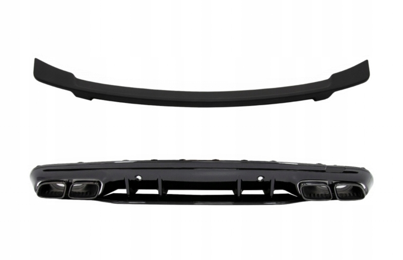 5997298/5997734 - Диффузор для Mercedes W205 Sport Line 14-20 C63S GTS